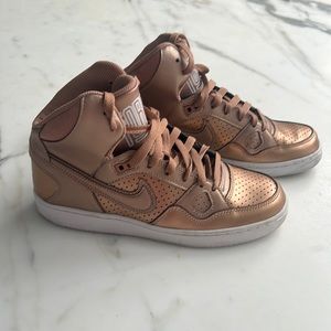 Rose gold Nike force